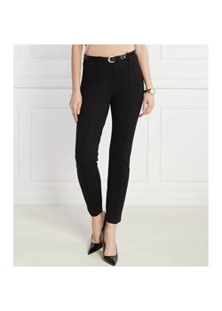BOSS BLACK Spodnie Tanaina6 | Slim Fit | stretch ze sklepu Gomez Fashion Store w kategorii Spodnie damskie - zdjęcie 184509571