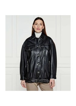 MAX&Co. Skórzana kurtka BEGONIA | Oversize fit ze sklepu Gomez Fashion Store w kategorii Kurtki damskie - zdjęcie 184509711