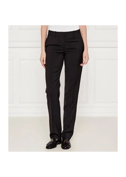 BOSS BLACK Wełniane spodnie Tameah | Slim Fit ze sklepu Gomez Fashion Store w kategorii Spodnie damskie - zdjęcie 184509731