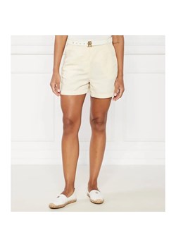 Tommy Hilfiger Szorty | Relaxed fit | z dodatkiem lnu ze sklepu Gomez Fashion Store w kategorii Szorty - zdjęcie 184510063
