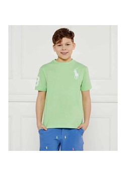 POLO RALPH LAUREN T-shirt | Regular Fit ze sklepu Gomez Fashion Store w kategorii T-shirty chłopięce - zdjęcie 184510194