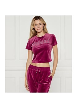 GUESS ACTIVE T-shirt COUTURE | Cropped Fit ze sklepu Gomez Fashion Store w kategorii Bluzki damskie - zdjęcie 184510353