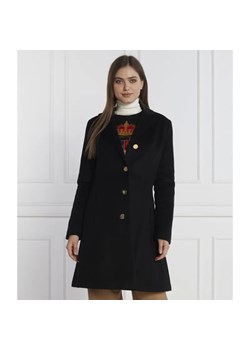 LAUREN RALPH LAUREN Wełniany płaszcz | z dodatkiem kaszmiru ze sklepu Gomez Fashion Store w kategorii Płaszcze damskie - zdjęcie 184510530