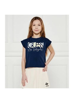Guess T-shirt | Regular Fit ze sklepu Gomez Fashion Store w kategorii Bluzki dziewczęce - zdjęcie 184510563