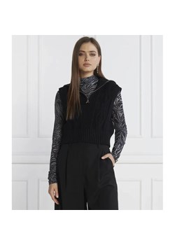 Patrizia Pepe Kamizelka | Regular Fit ze sklepu Gomez Fashion Store w kategorii Kamizelki damskie - zdjęcie 184510571