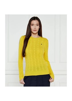 POLO RALPH LAUREN Wełniany sweter JULIANNA | Slim Fit | z dodatkiem kaszmiru ze sklepu Gomez Fashion Store w kategorii Swetry damskie - zdjęcie 184510610
