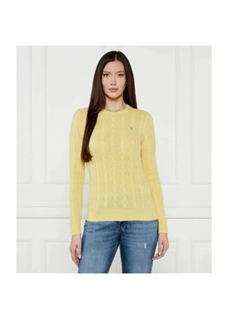 POLO RALPH LAUREN Wełniany sweter JULIANNA | Slim Fit | z dodatkiem kaszmiru ze sklepu Gomez Fashion Store w kategorii Swetry damskie - zdjęcie 184510701