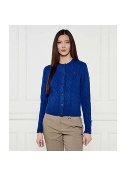 POLO RALPH LAUREN Wełniany kardigan | Regular Fit | z dodatkiem kaszmiru ze sklepu Gomez Fashion Store w kategorii Swetry damskie - zdjęcie 184510892