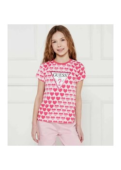 Guess T-shirt | Regular Fit ze sklepu Gomez Fashion Store w kategorii Bluzki dziewczęce - zdjęcie 184510901