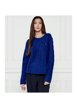 POLO RALPH LAUREN Wełniany sweter | Classic fit | z dodatkiem kaszmiru ze sklepu Gomez Fashion Store w kategorii Swetry damskie - zdjęcie 184510963