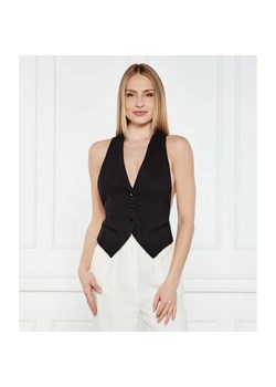 Elisabetta Franchi Kamizelka | Slim Fit | z dodatkiem wełny ze sklepu Gomez Fashion Store w kategorii Kamizelki damskie - zdjęcie 184511372