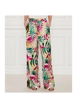 GUESS Satynowe spodnie INES | flare fit ze sklepu Gomez Fashion Store w kategorii Spodnie damskie - zdjęcie 184511430
