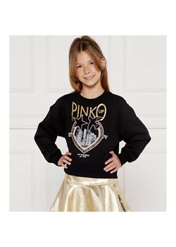 Pinko UP Bluza FLEECE | Regular Fit ze sklepu Gomez Fashion Store w kategorii Bluzy dziewczęce - zdjęcie 184511452