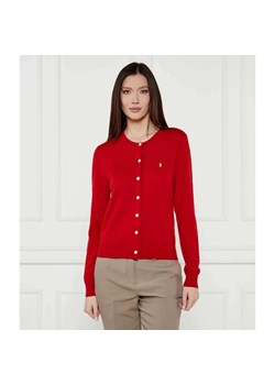 POLO RALPH LAUREN Wełniany kardigan LUNAR | Regular Fit ze sklepu Gomez Fashion Store w kategorii Swetry damskie - zdjęcie 184511570