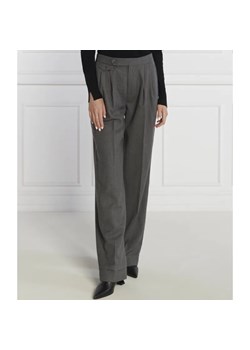 LAUREN RALPH LAUREN Wełniane spodnie TUMELO | Regular Fit ze sklepu Gomez Fashion Store w kategorii Spodnie damskie - zdjęcie 184511572