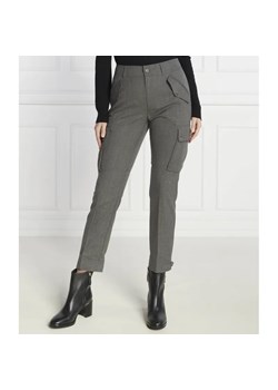 LAUREN RALPH LAUREN Wełniane spodnie cargo | Skinny fit ze sklepu Gomez Fashion Store w kategorii Spodnie damskie - zdjęcie 184511592