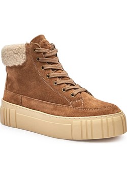 Gant Skórzane sneakersy Snowmont | z dodatkiem wełny ze sklepu Gomez Fashion Store w kategorii Buty sportowe damskie - zdjęcie 184511641