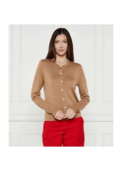 POLO RALPH LAUREN Wełniany kardigan LUNAR | Regular Fit ze sklepu Gomez Fashion Store w kategorii Swetry damskie - zdjęcie 184511651