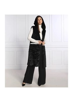Silvian Heach Futrzany Bezrękawnik | Longline Fit ze sklepu Gomez Fashion Store w kategorii Kamizelki damskie - zdjęcie 184511721
