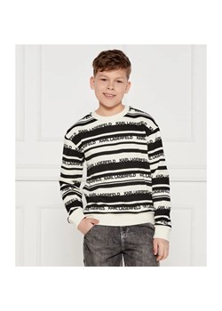 Karl Lagerfeld Kids Bluza | Regular Fit ze sklepu Gomez Fashion Store w kategorii Bluzy chłopięce - zdjęcie 184511844