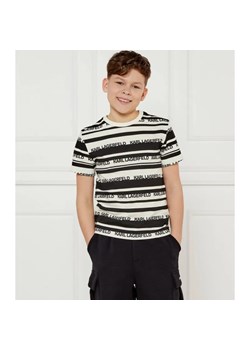 Karl Lagerfeld Kids T-shirt | Regular Fit ze sklepu Gomez Fashion Store w kategorii T-shirty chłopięce - zdjęcie 184512003