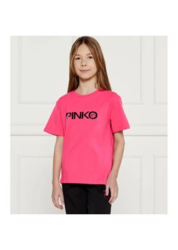 Pinko UP T-shirt | Regular Fit ze sklepu Gomez Fashion Store w kategorii Bluzki dziewczęce - zdjęcie 184512010