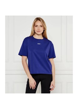 Hugo Bodywear T-shirt SHUFFLE | Oversize fit ze sklepu Gomez Fashion Store w kategorii Bluzki damskie - zdjęcie 184512250