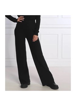 Calvin Klein Spodnie | Straight fit | z dodatkiem wełny ze sklepu Gomez Fashion Store w kategorii Spodnie damskie - zdjęcie 184512374