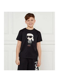 Karl Lagerfeld Kids T-shirt | Regular Fit ze sklepu Gomez Fashion Store w kategorii T-shirty chłopięce - zdjęcie 184512431