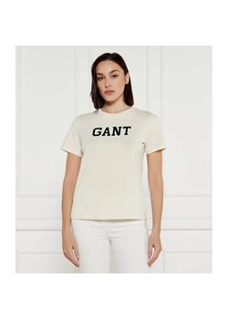 Gant T-shirt | Regular Fit ze sklepu Gomez Fashion Store w kategorii Bluzki damskie - zdjęcie 184512471