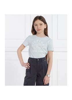 Tommy Hilfiger T-shirt S/S | Regular Fit ze sklepu Gomez Fashion Store w kategorii Bluzki dziewczęce - zdjęcie 184512482