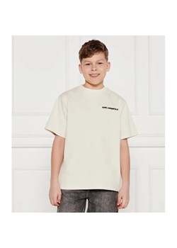 Karl Lagerfeld Kids T-shirt | Regular Fit ze sklepu Gomez Fashion Store w kategorii T-shirty chłopięce - zdjęcie 184512570