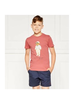 POLO RALPH LAUREN T-shirt | Regular Fit ze sklepu Gomez Fashion Store w kategorii T-shirty chłopięce - zdjęcie 184512620