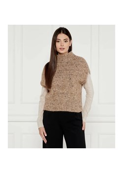 Marc Cain Wełniana kamizelka | Loose fit ze sklepu Gomez Fashion Store w kategorii Kamizelki damskie - zdjęcie 184512724