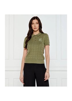 LAUREN RALPH LAUREN Polo NATRISSA | Slim Fit ze sklepu Gomez Fashion Store w kategorii Bluzki damskie - zdjęcie 184512783