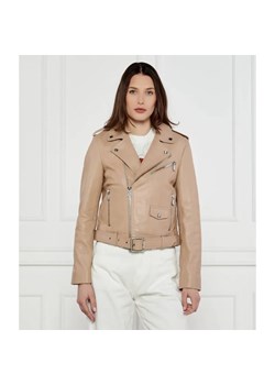 Pinko Skórzana kurtka COSTA RICA | Regular Fit ze sklepu Gomez Fashion Store w kategorii Kurtki damskie - zdjęcie 184512900