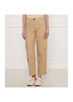 Marc Cain Spodnie cargo RENTON | Relaxed fit | z dodatkiem jedwabiu ze sklepu Gomez Fashion Store w kategorii Spodnie damskie - zdjęcie 184513070