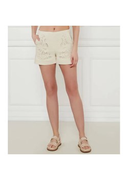 TWINSET Lniane szorty | Regular Fit | high waist ze sklepu Gomez Fashion Store w kategorii Szorty - zdjęcie 184513091