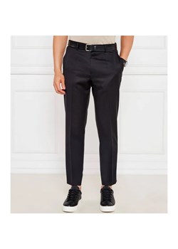 BOSS BLACK Wełniane spodnie H-Genius-DS-B1 | Slim Fit ze sklepu Gomez Fashion Store w kategorii Spodnie męskie - zdjęcie 184513140