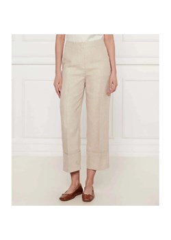 Marc Cain Lniane spodnie WUKARI | flare fit ze sklepu Gomez Fashion Store w kategorii Spodnie damskie - zdjęcie 184513231