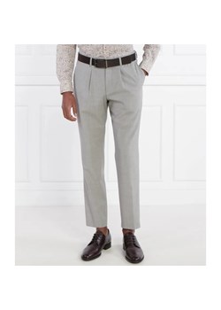 BOSS BLACK Wełniane spodnie C-Perin-RDS-233 | Slim Fit ze sklepu Gomez Fashion Store w kategorii Spodnie męskie - zdjęcie 184513270