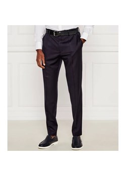 BOSS BLACK Wełniane spodnie H-Genius-DS-B1 | Slim Fit ze sklepu Gomez Fashion Store w kategorii Spodnie męskie - zdjęcie 184513272