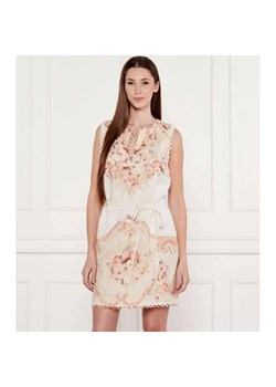 TWINSET Lniana sukienka ze sklepu Gomez Fashion Store w kategorii Sukienki - zdjęcie 184513450