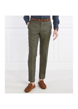 Joop! Lniane spodnie JT-18Hank | Slim Fit ze sklepu Gomez Fashion Store w kategorii Spodnie męskie - zdjęcie 184513591
