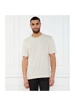 BOSS BLACK T-shirt H-Taut 28 | Regular Fit | z dodatkiem lnu ze sklepu Gomez Fashion Store w kategorii T-shirty męskie - zdjęcie 184513764