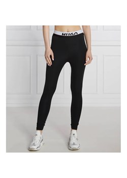 HUGO Legginsy Noomy | Slim Fit ze sklepu Gomez Fashion Store w kategorii Spodnie damskie - zdjęcie 184513804