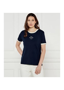 Tommy Hilfiger T-shirt | Regular Fit ze sklepu Gomez Fashion Store w kategorii Bluzki damskie - zdjęcie 184513944