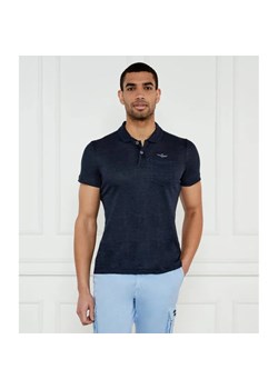 Aeronautica Militare Lniane polo | Regular Fit ze sklepu Gomez Fashion Store w kategorii T-shirty męskie - zdjęcie 184513961