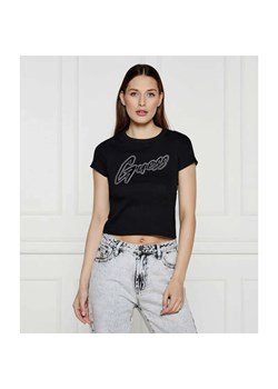 GUESS T-shirt | Cropped Fit ze sklepu Gomez Fashion Store w kategorii Bluzki damskie - zdjęcie 184514031