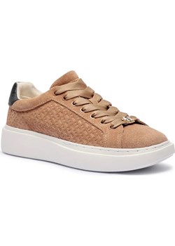BOSS BLACK Skórzane sneakersy AMBER ze sklepu Gomez Fashion Store w kategorii Buty sportowe damskie - zdjęcie 184514043